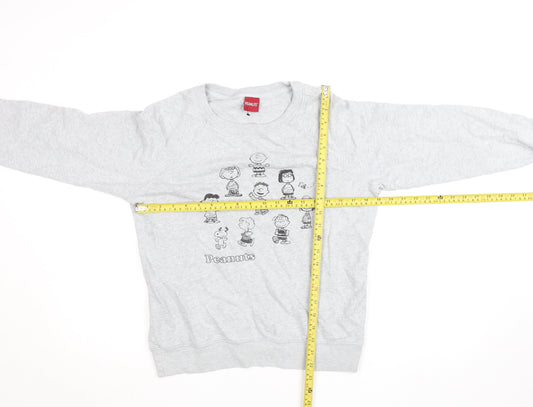 Womens UK Size 10 Marks and Spencer Grey Pullover Sweatshirt