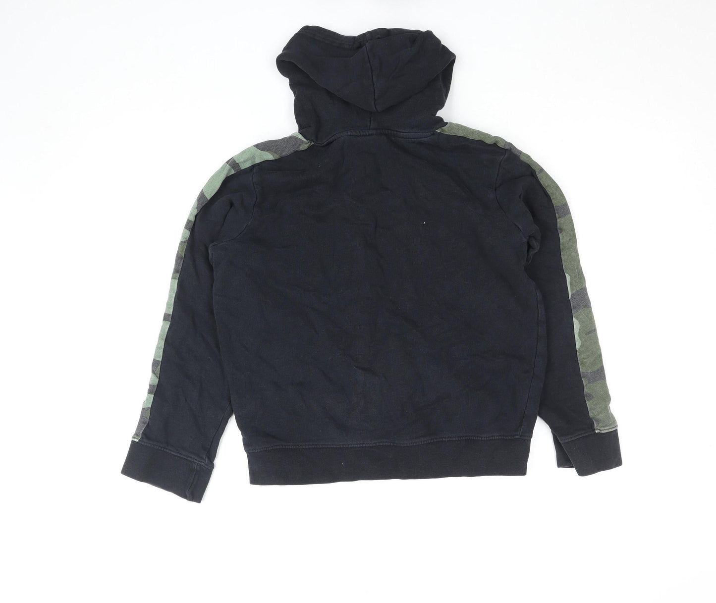 Girls UK Size 13 Years Hype Black Pullover Hoodie