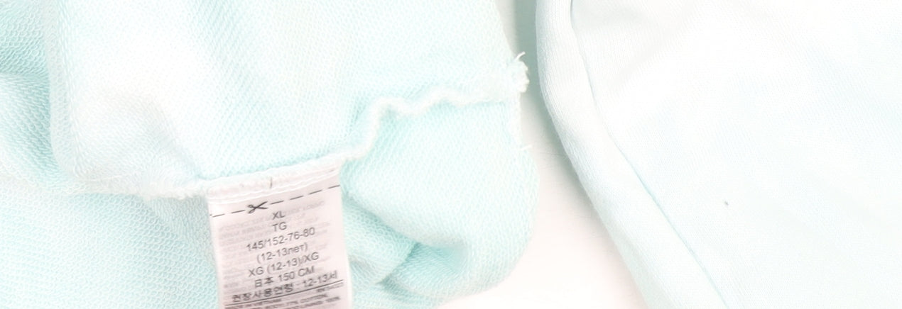 Girls UK Size 12-13 Years Gap Blue Pullover Hoodie