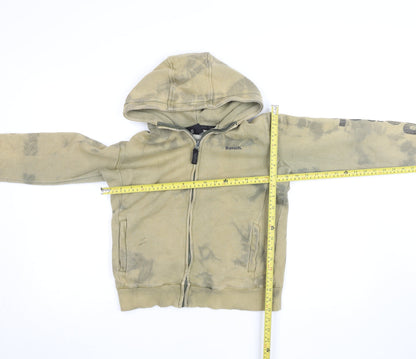 Boys UK Size 11-12 Years Bench Beige Full Zip Hoodie