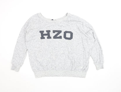 Womens UK Size 14 adidas Grey Pullover Sweatshirt