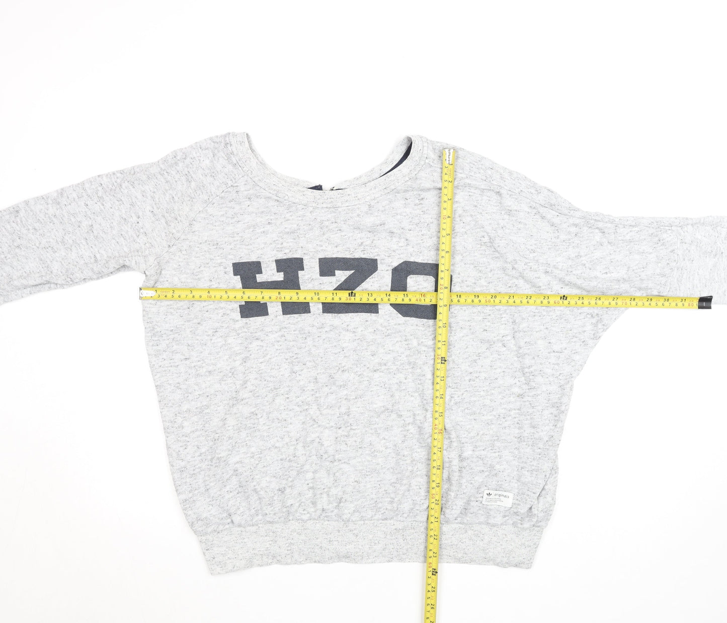 Womens UK Size 14 adidas Grey Pullover Sweatshirt