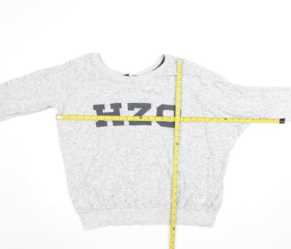 Womens UK Size 14 adidas Grey Pullover Sweatshirt