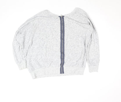 Womens UK Size 14 adidas Grey Pullover Sweatshirt