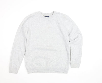 Mens UK Size S Easy Grey Pullover Sweatshirt