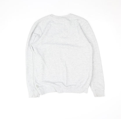 Mens UK Size S Easy Grey Pullover Sweatshirt