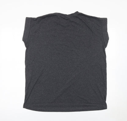 Womens UK Size 16 Friends The TV Series Grey Basic T-Shirt