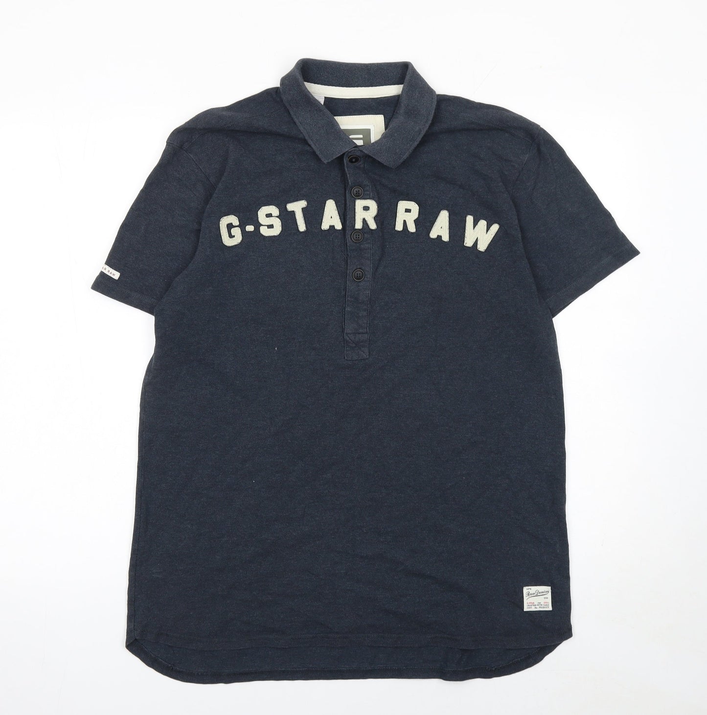 Mens UK Size L G-Star RAW Cotton Polo Shirt
