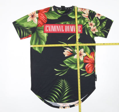 Mens UK Size L Criminal Damage Multicoloured  T-Shirt