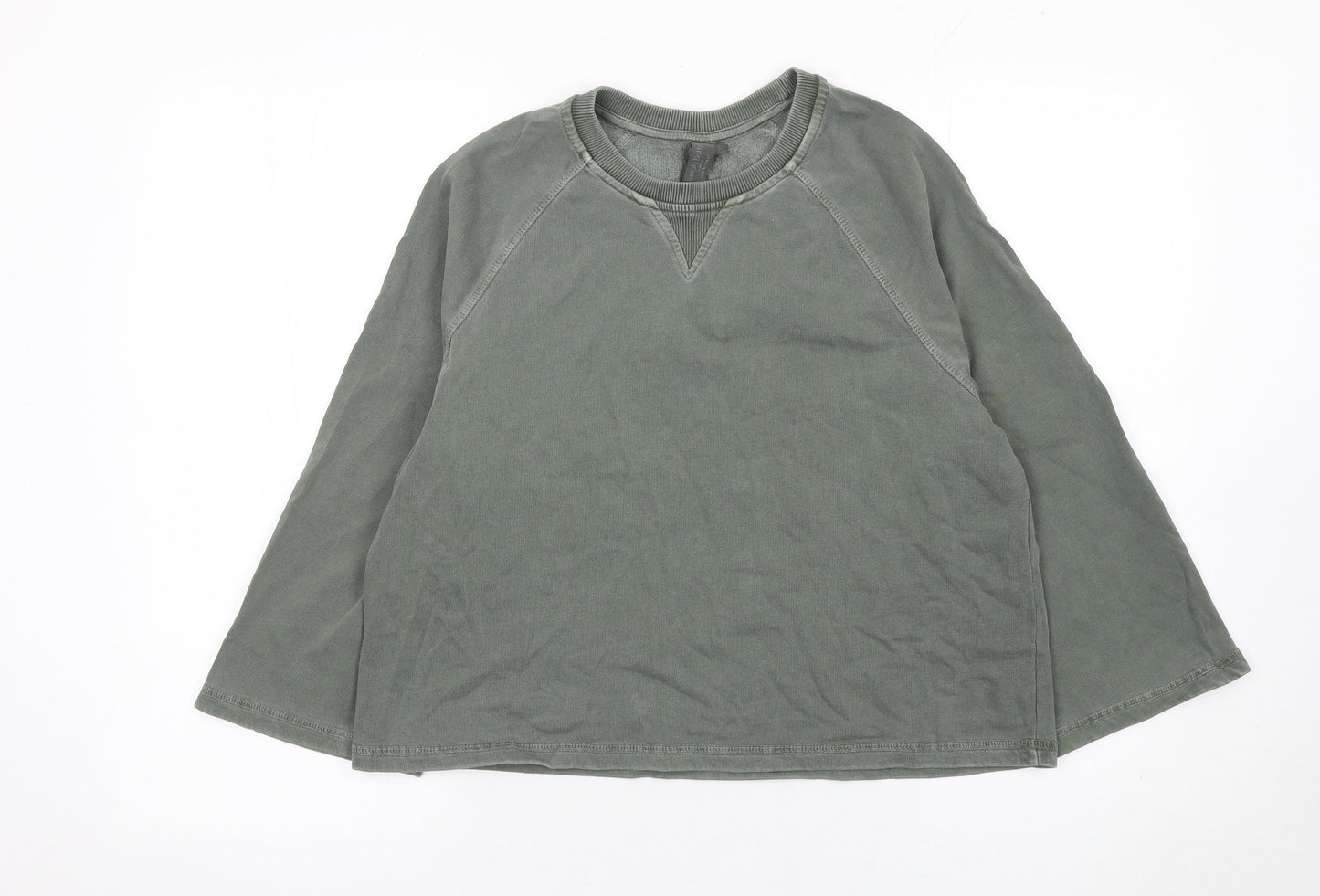 Womens UK Size S Sweaty Betty Green Pullover Sweatshirt