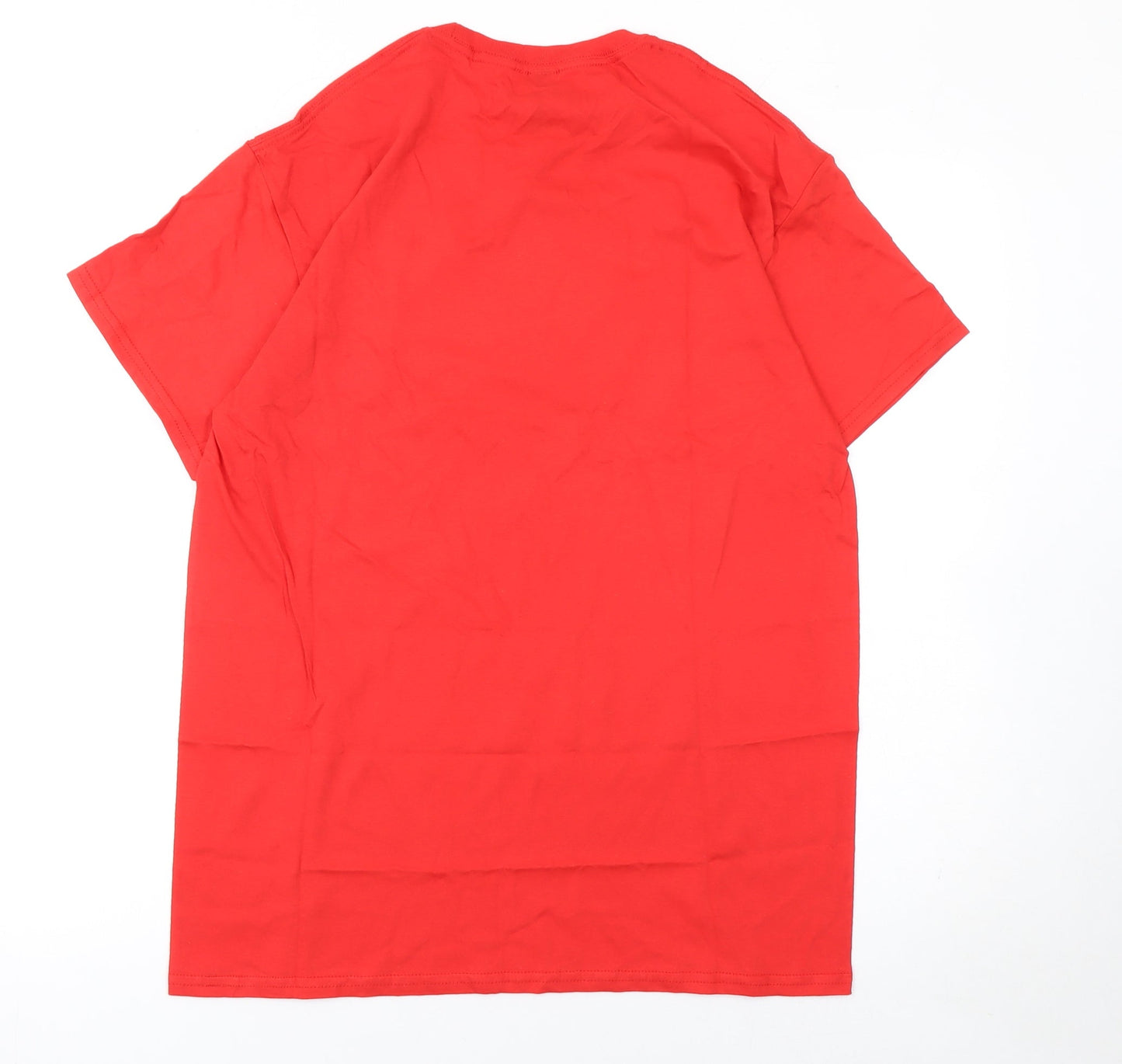 Mens UK Size M Gildan Red  T-Shirt