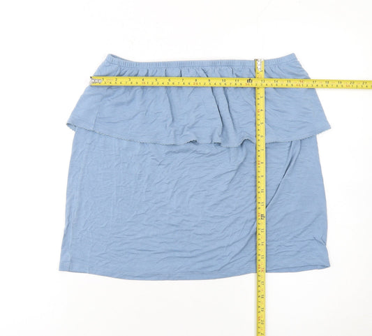 Womens UK Size 12 NEXT Blue Camisole Blouse