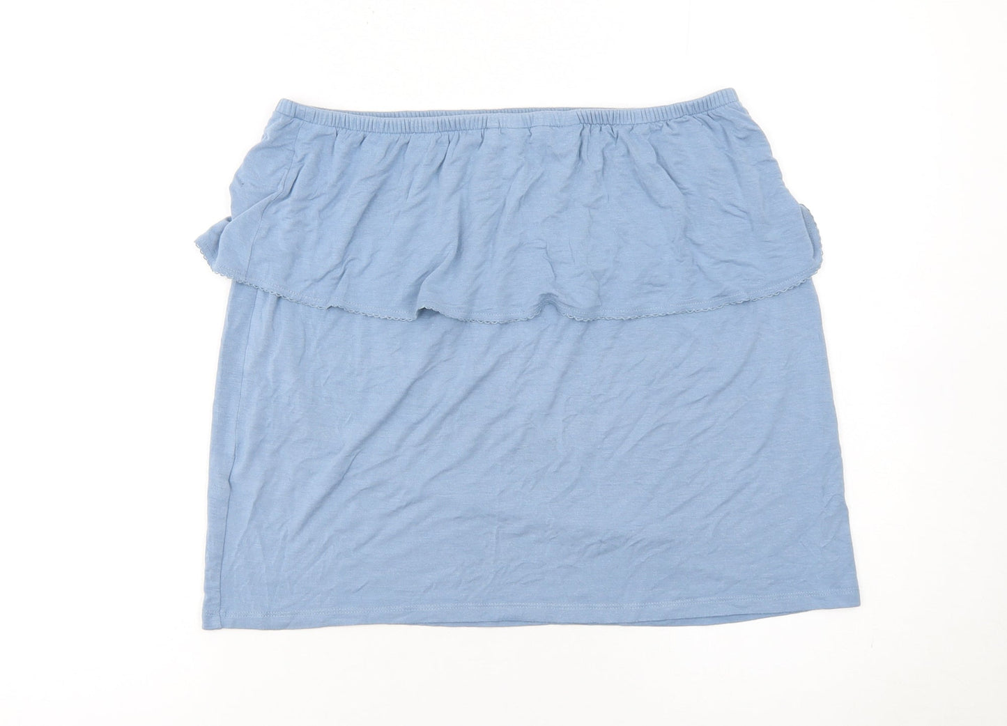 Womens UK Size 12 NEXT Blue Camisole Blouse