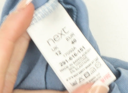 Womens UK Size 12 NEXT Blue Camisole Blouse