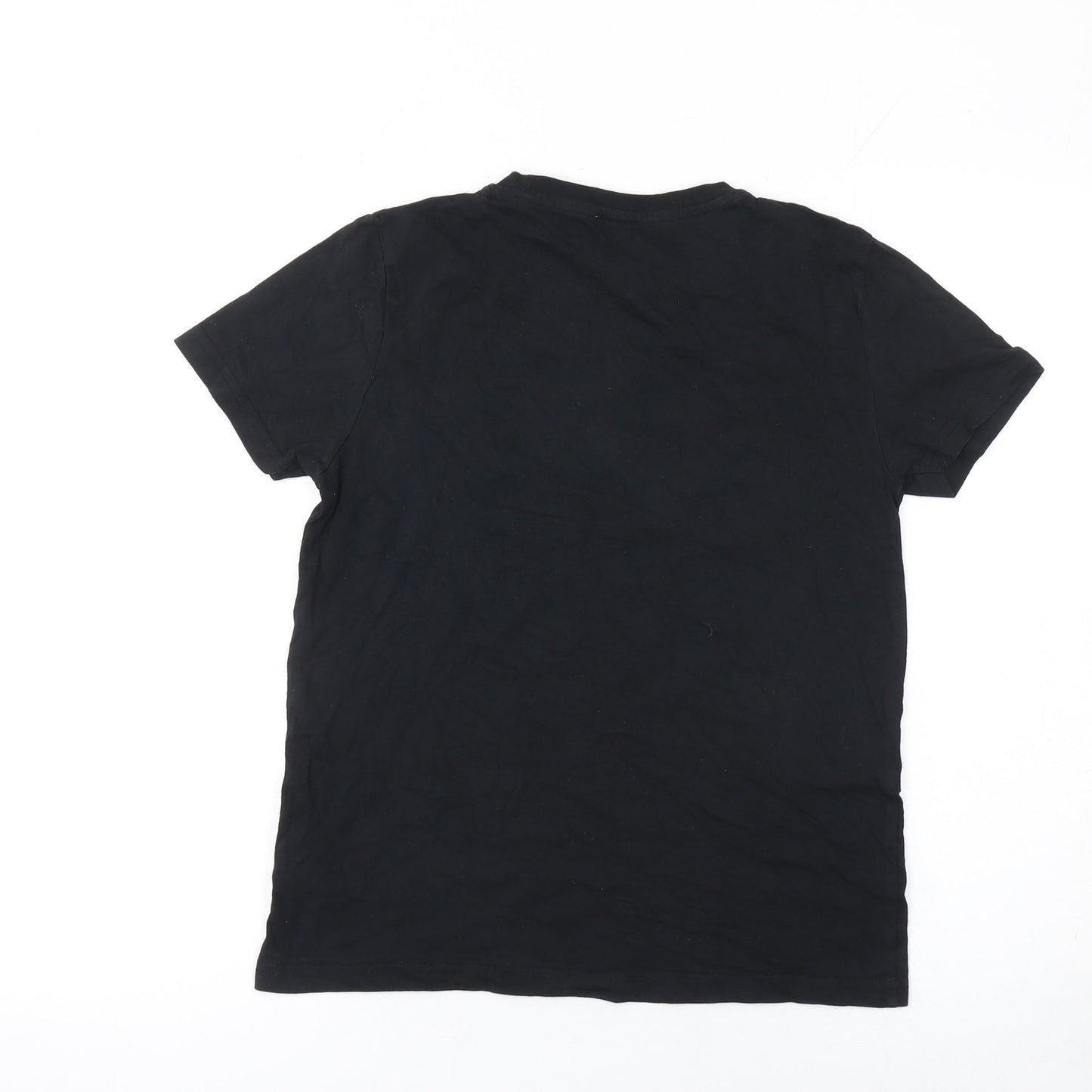 Boys UK Size 12-14 Years NERF Black Basic T-Shirt