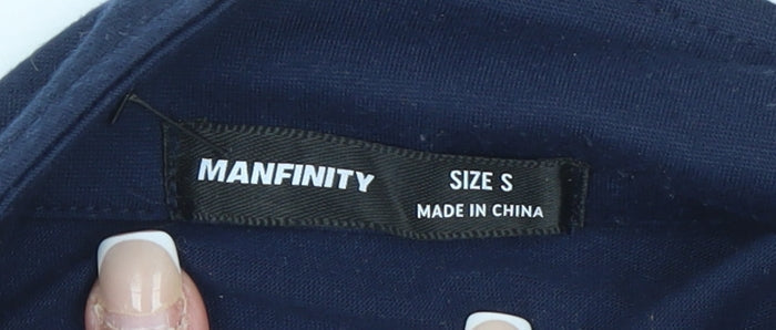 Mens UK Size S Manfinity Polyester Blend Polo Shirt