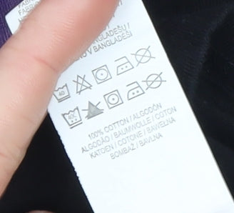 Primark Boys Black Graphic 'Legend' T-Shirt 10-11 Years Cotton Casual Top