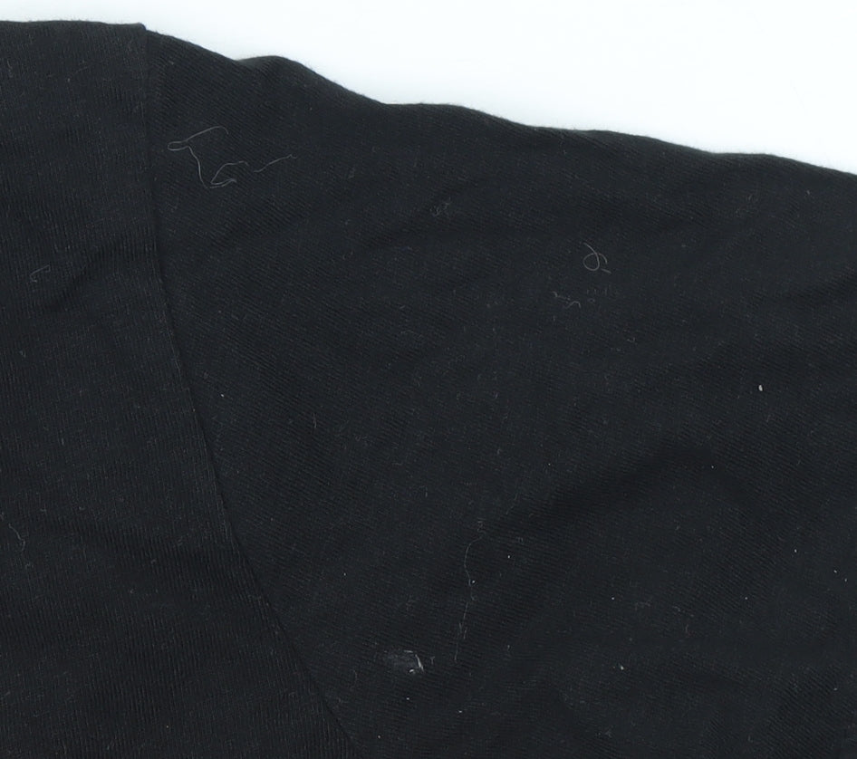 Primark Boys Black Graphic 'Legend' T-Shirt 10-11 Years Cotton Casual Top