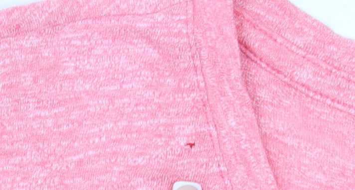 GAP Women’s Pink XL Crew Neck Short Sleeve Cotton Blend T-Shirt