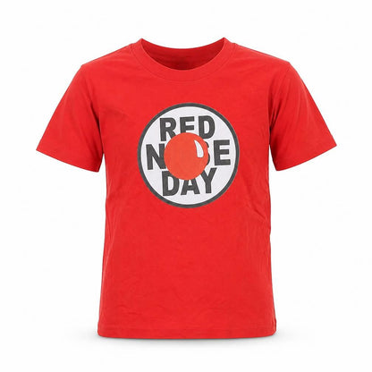 Boys UK Size 7-8 Years Casual Classics Red Basic T-Shirt