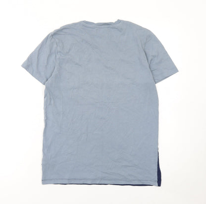 Mens UK Size S Burton Menswear Blue  T-Shirt