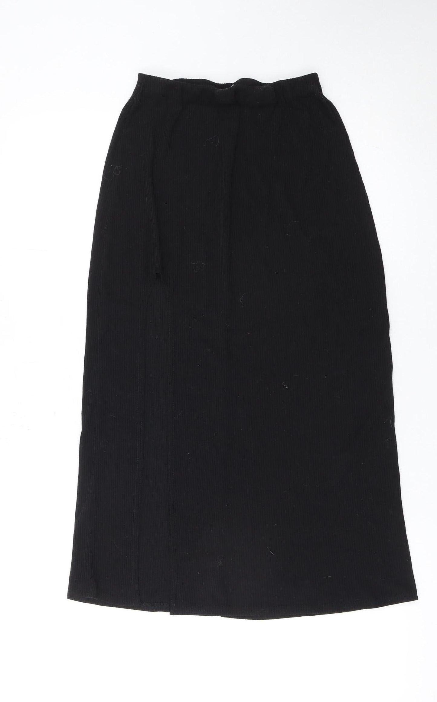 ASOS Women’s Black Midi Pencil Skirt Size 6 Stretch Jersey