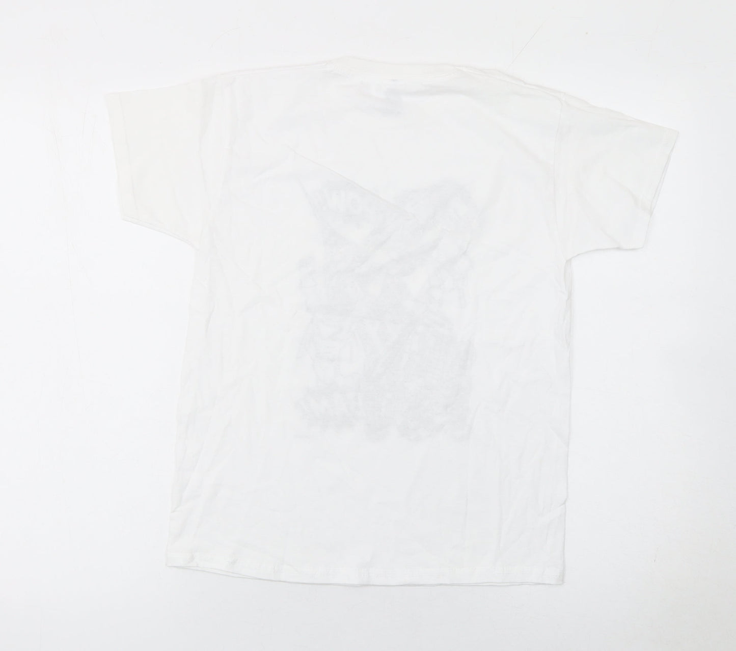 Boys UK Size 10 Years Fruit of the Loom White Basic T-Shirt
