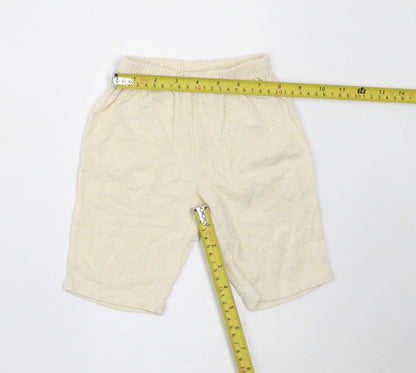 Gymboree Unisex Baby Beige 0-3 Months Hooded Outfit Set 100% Cotton ABC Embroidered