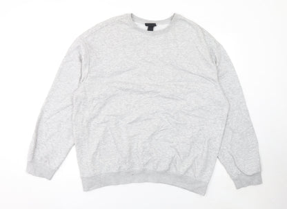 Mens UK Size L H&M Grey Pullover Sweatshirt