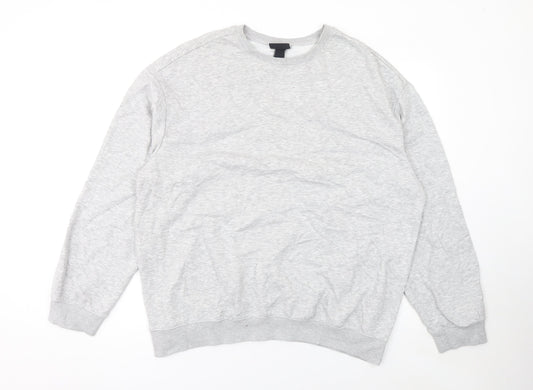 Mens UK Size L H&M Grey Pullover Sweatshirt