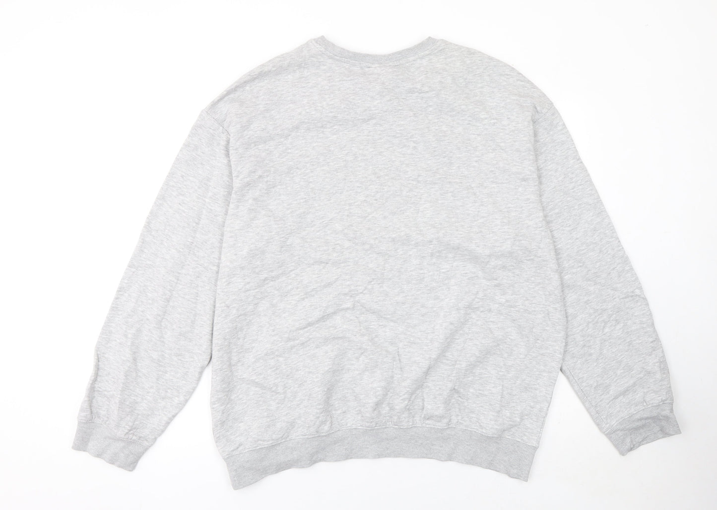 Mens UK Size L H&M Grey Pullover Sweatshirt