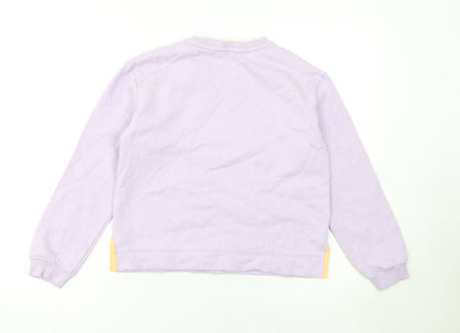 George Girls Purple Pullover Sweatshirt 11-12 Years 'One Of A Kind' Graphic
