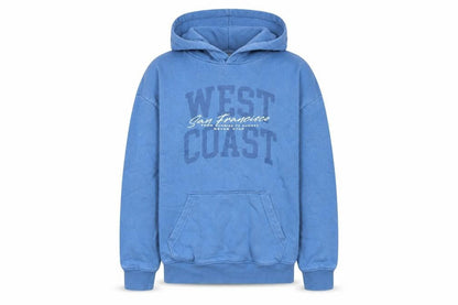 Boys UK Size 11-12 Years F&F Blue Pullover Hoodie
