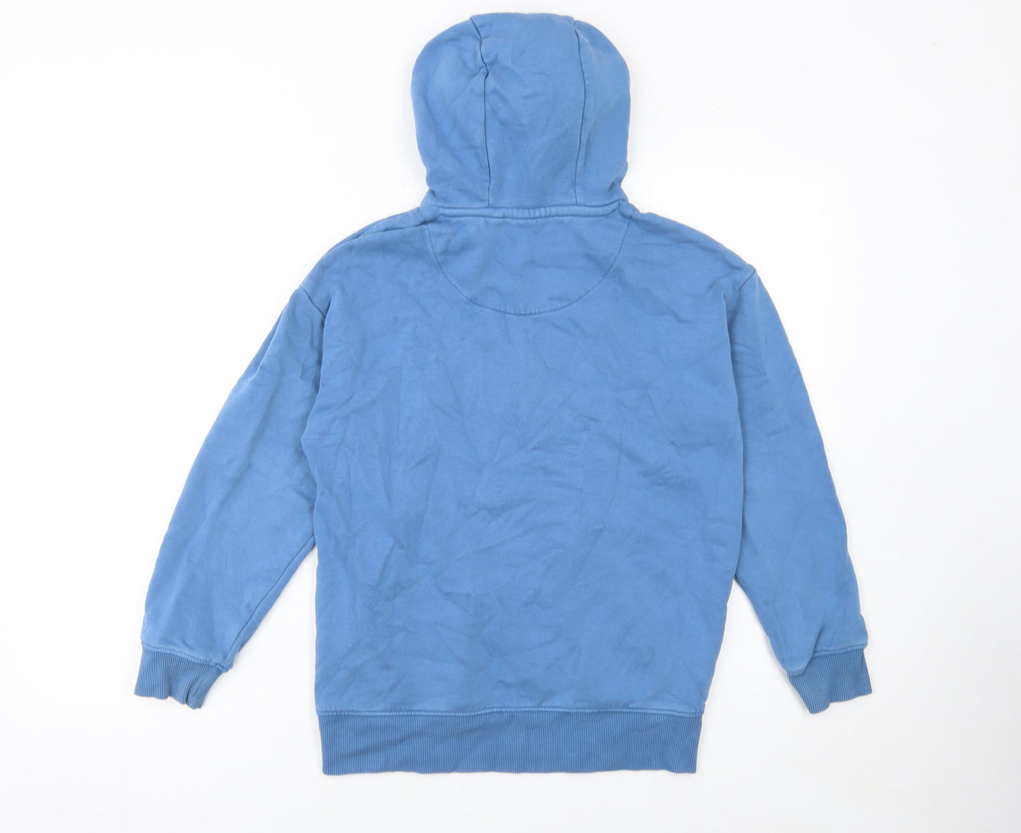 Boys UK Size 11-12 Years F&F Blue Pullover Hoodie