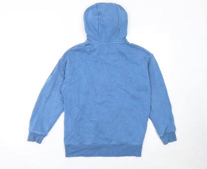 Boys UK Size 11-12 Years F&F Blue Pullover Hoodie
