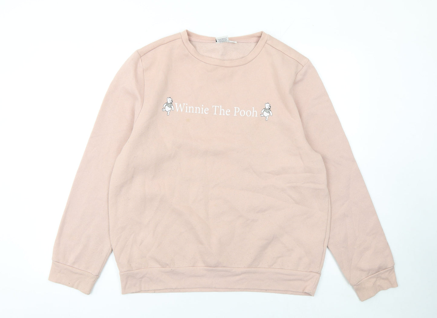Womens UK Size M Disney Beige Pullover Sweatshirt