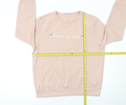 Womens UK Size M Disney Beige Pullover Sweatshirt
