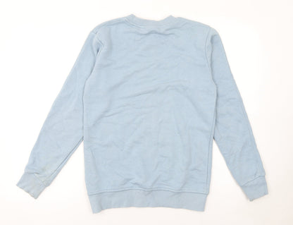 Mens UK Size S Tünel Fashion Blue Pullover Sweatshirt