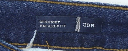 U.S. Polo Assn. Men’s Blue 30R Straight Relaxed Fit Jeans