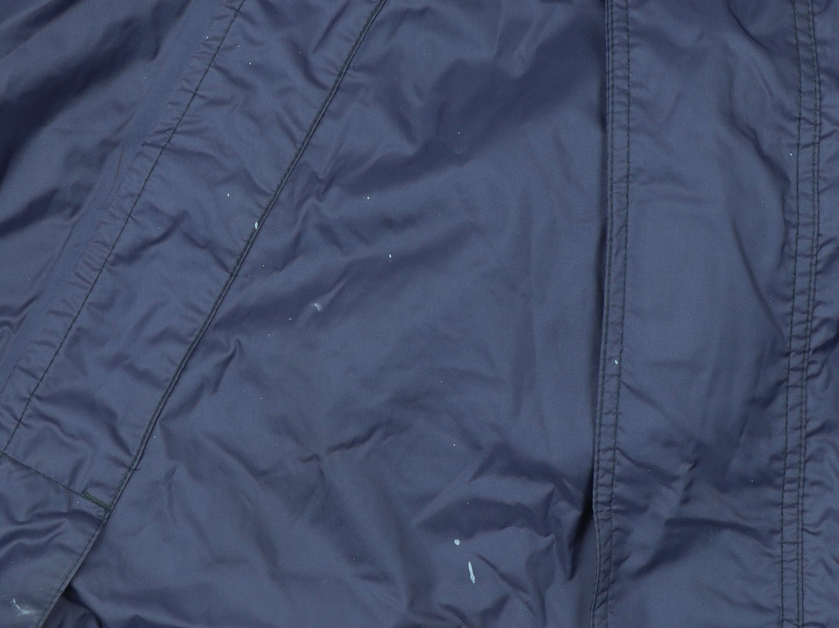 Mens UK Size L Rock Ice Blue Rain Coat