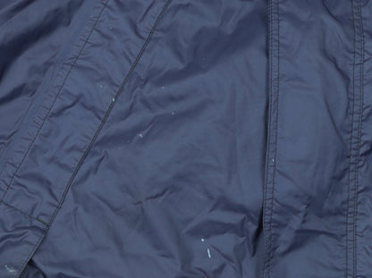 Mens UK Size L Rock Ice Blue Rain Coat