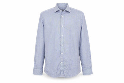 Mens UK Collar Size L Remus Uomo Smart Blue  Dress Shirt