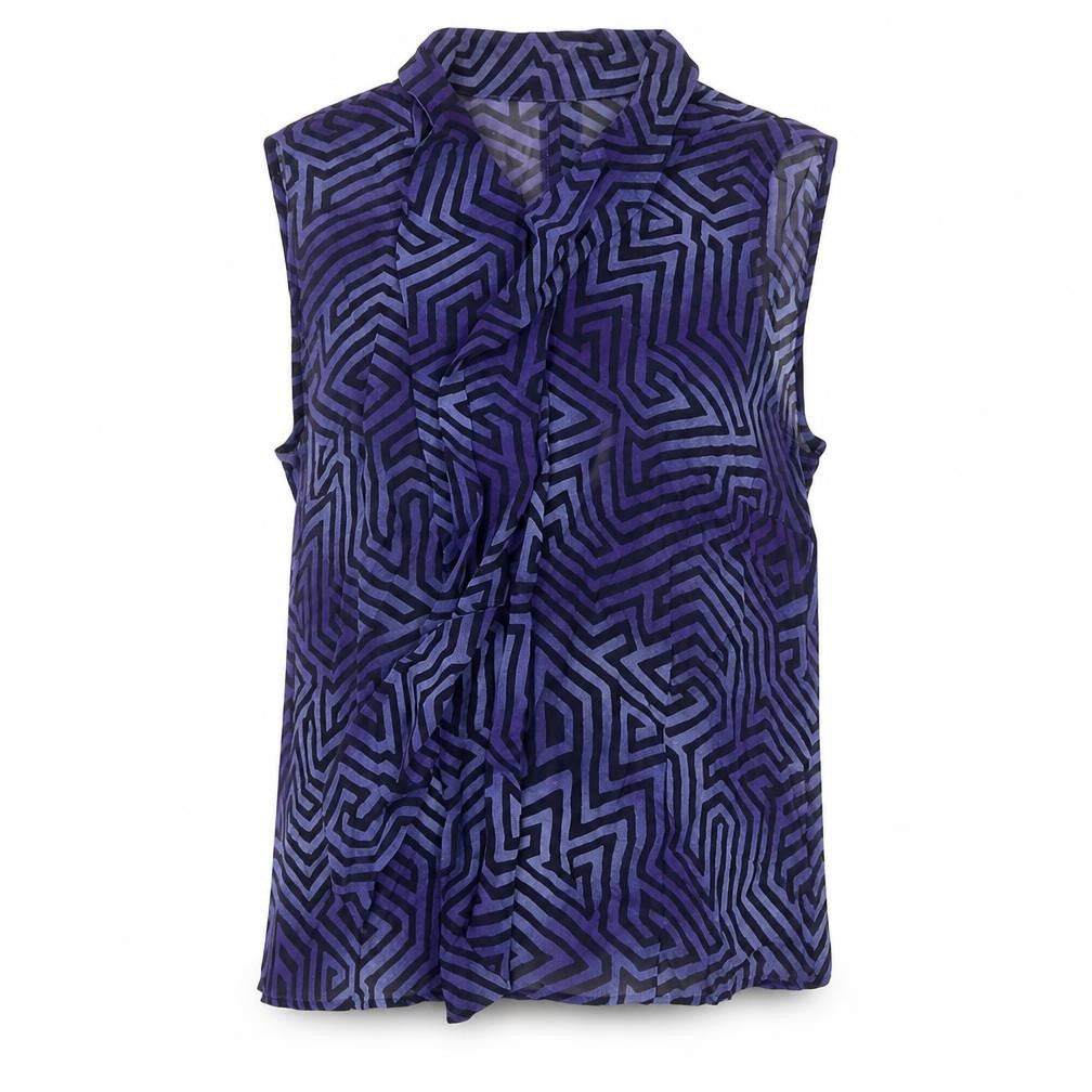 Womens UK Size 12 Voici Purple Camisole Blouse