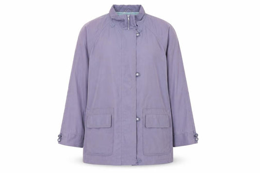 Womens UK Size XL The Dales Collection Purple Rain Coat