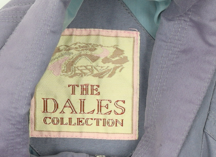 Womens UK Size XL The Dales Collection Purple Rain Coat