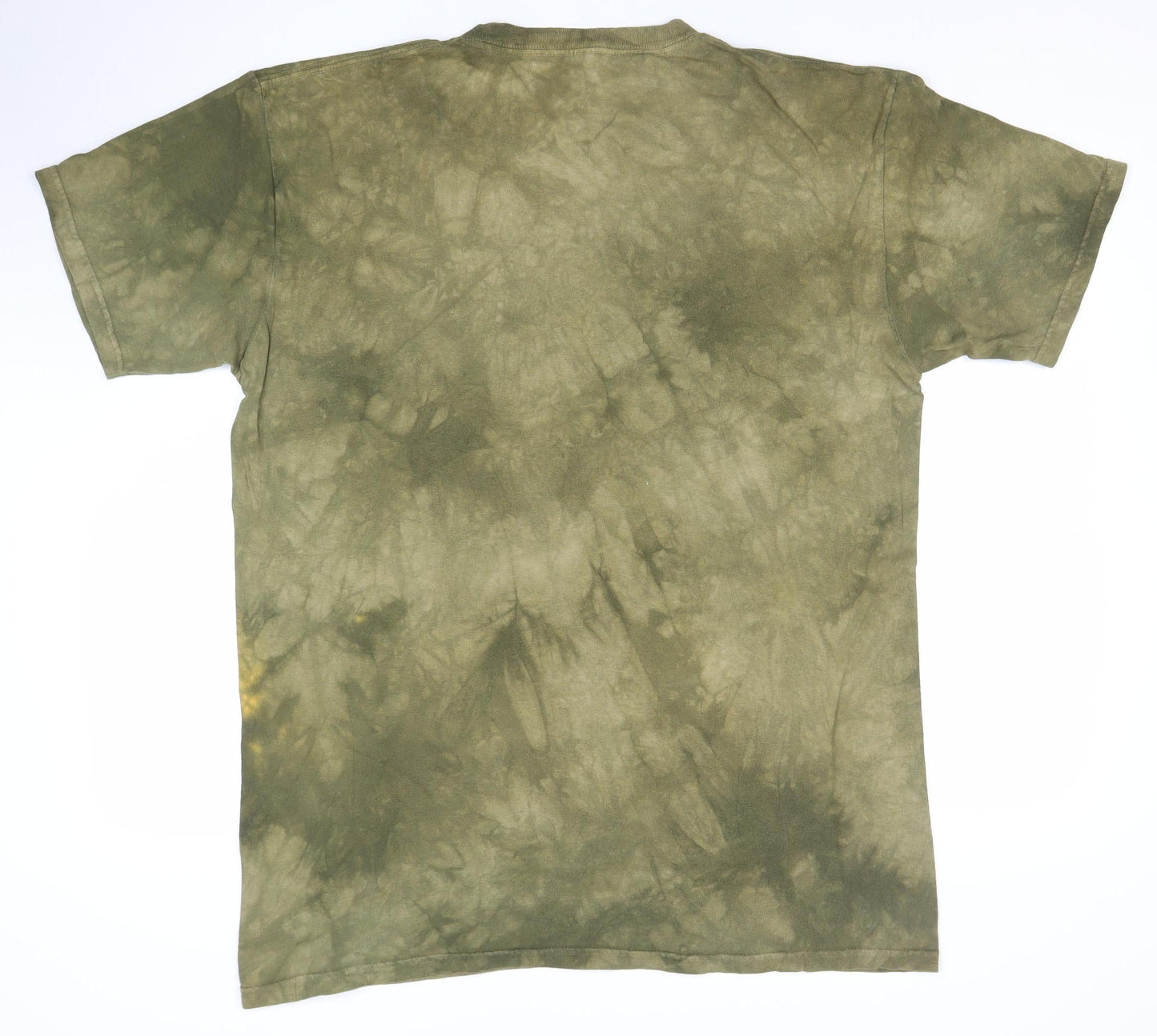 The Mountain Men’s Green Dog Headphones Graphic T-Shirt Size L