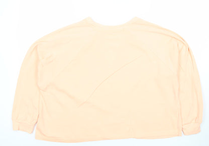 Womens UK Size S FRIENDS Beige Pullover Sweatshirt