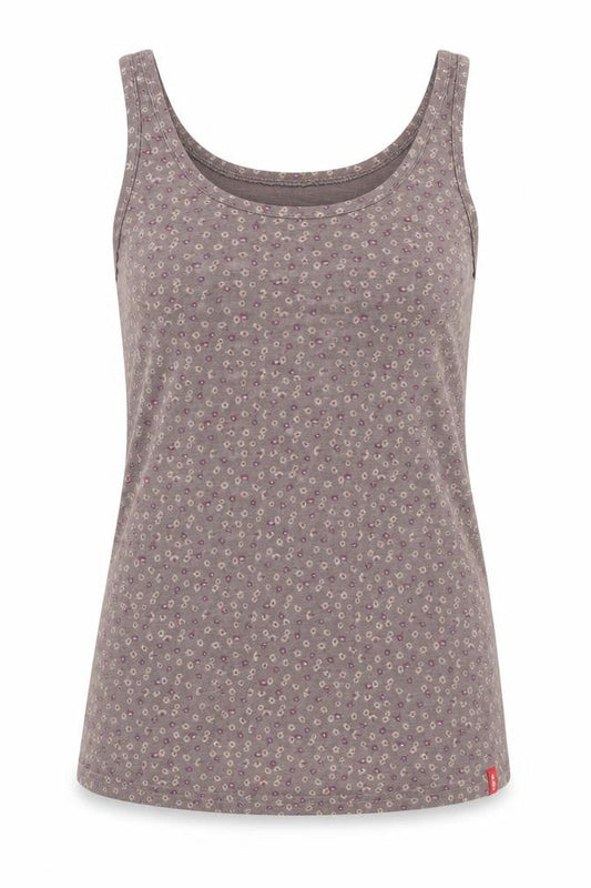 Womens UK Size XS EDC Brown Basic Tank