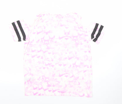 Girls UK Size 11-12 Years Disney Pink Basic T-Shirt