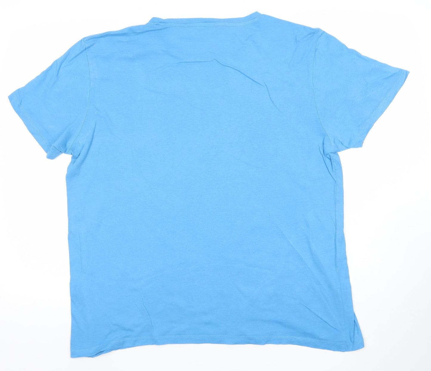 Mens UK Size XL JACK & JONES Blue  T-Shirt